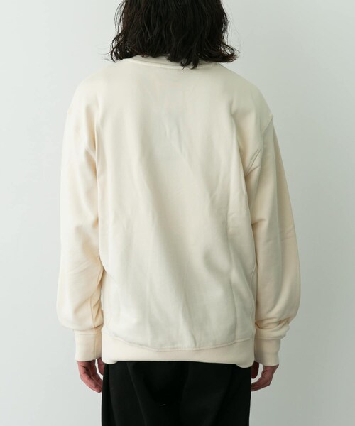 URBAN RESEARCH Sonny Label（アーバンリサーチサニーレーベル）の「NEW BALANCE　プレミアムロゴスウェットクルー（スウェット・メンズ・アッシュヘザー/ブラック/パーマフロスト・M/L/XL）」の18枚目の写真