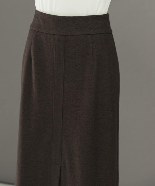 URBAN RESEARCH ROSSO（アーバンリサーチロッソ）の「ウール混ブークレストレートスカート（スカート・レディース・BLUE/CAMEL/CHARCOAL・36/38）」の15枚目の写真