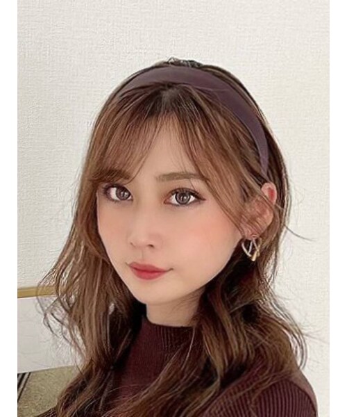 RESEXXY（リゼクシー）の「ニュアンスサテンカチューシャ（カチューシャ・レディース・ブラック/ブラウン/ベージュ・F）」の16枚目の写真