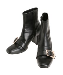 MERCURYDUO | ショートローファーブーツ(ブーツ)