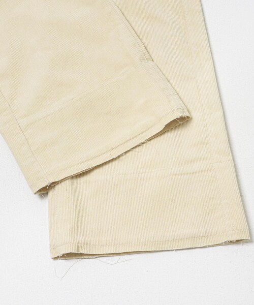 THE GOODLAND MARKET（ザグッドランドマーケット）の「cwtch　CORDUROY WIDE PANTS（その他パンツ・レディース・IVORY/NAVY/BORDEAUX・1/2）」の8枚目の写真