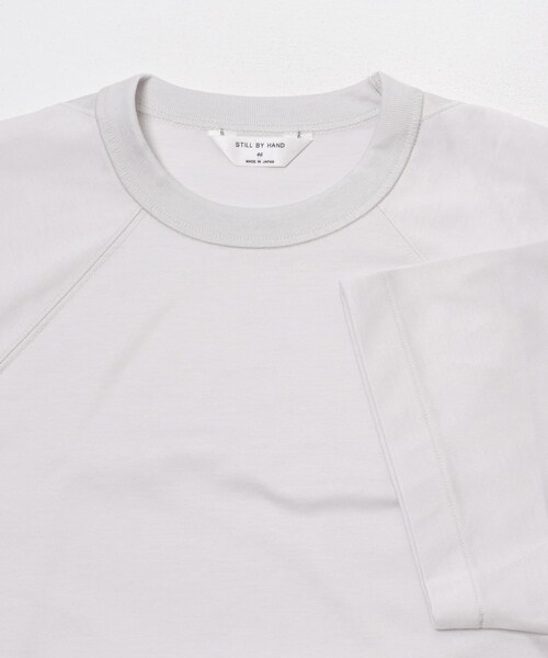 URBAN RESEARCH DOORS(アーバンリサーチドアーズ)の「STILL BY HAND ハーフスリーブカットソー(Tシャツ/カットソー・メンズ・BLACK/PALE GREY/NAVY/D.ORANGE・46/48)」の13枚目の写真