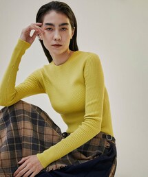 ADAM ET ROPE' | 【公式サイト限定】【BATONER for SALON】別注ボートネックリブプルオーバー(ニット/セーター)