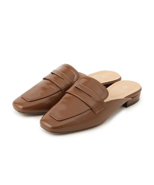 ROPE' PICNIC（ロペピクニック）の「ローファーミュール（ローファー・レディース・ブラック/グレー系/キャメル・L/M）」の19枚目の写真