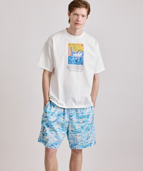 Saturdays NYC（サタデーズ ニューヨークシティ ）の「Ken done Postcard from Sydney I 1995　（Tシャツ/カットソー・レディース・ホワイト・L/M/S/XL）」の22枚目の写真