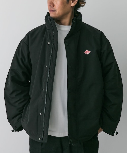 URBAN RESEARCH DOORS（アーバンリサーチドアーズ）の「DANTON　STAND COLLAR JACKET（その他アウター・メンズ・IVORY/BLACK/NAVY/LT.BEIGE/OLIVE/GREY・S/M/L）」の2枚目の写真