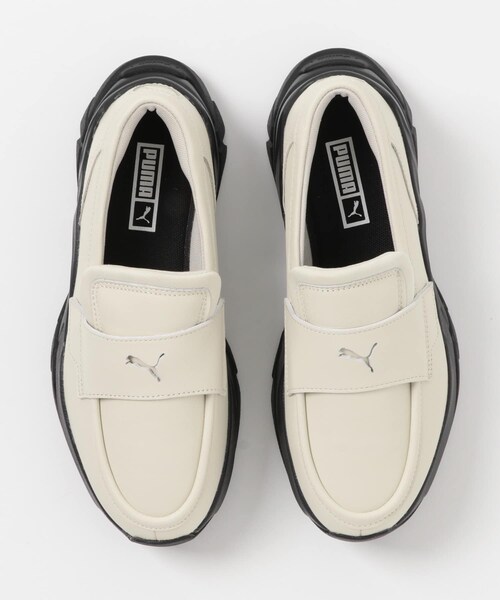 URBAN RESEARCH DOORS(アーバンリサーチドアーズ)の「PUMA LOAFYR ウィメンズ(ローファー・レディース・AlpineSnow/Black・23.5/24/24.5)」の5枚目の写真