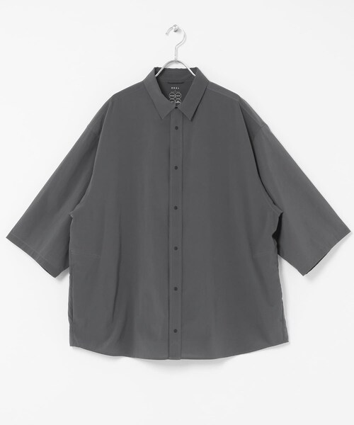 EKAL(エカル)の「『吸水速乾/通気性/軽量』DOT AIR HALF-SLEEVE SHIRTS(シャツ/ブラウス・メンズ・ブラック/グレー/ネイビー・M/L)」の22枚目の写真