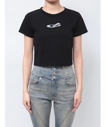 EMODA | ロゴグラデーションミニマルTシャツ(Tシャツ/カットソー)