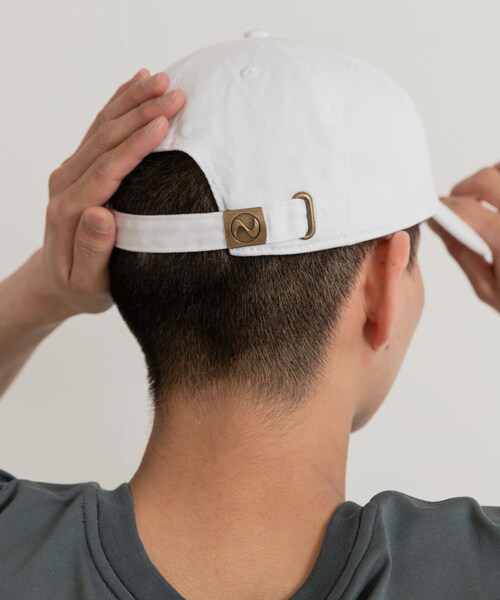 THE GOODLAND MARKET（ザグッドランドマーケット）の「ザ グッドランド マーケット　RE-WAPPEN CAP（キャップ・メンズ・BEIGE/BLACK/WHITE/CHRxPNK/CHRxGRN・FREE）」の8枚目の写真