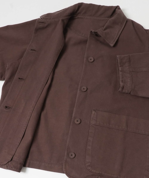 URBAN RESEARCH（アーバンリサーチ）の「BASERANGE　OSI JACKET（テーラードジャケット・レディース・CATA BROWN・S）」の4枚目の写真