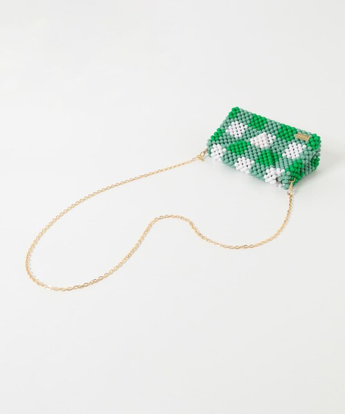 URBAN RESEARCH DOORS（アーバンリサーチドアーズ）の「TOOS　3WAY CHAIN BAG BIG（ショルダーバッグ・レディース・GREEN・One）」の7枚目の写真