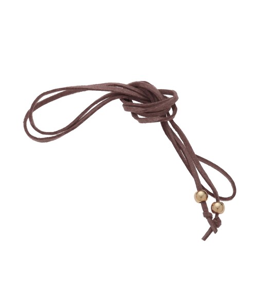 RESEXXY（リゼクシー）の「ヘアストリング（ヘアゴム・レディース・アイボリー/ピンク/ブラウン/ダークブラウン・F）」の20枚目の写真