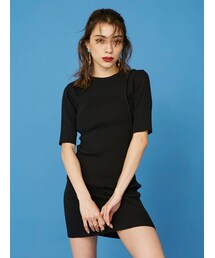 EVRIS | サイドオープンニットワンピース(ワンピース)