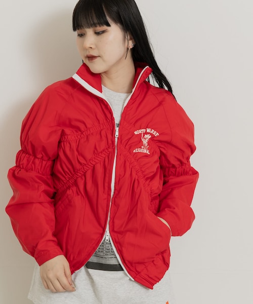 THE GOODLAND MARKET（ザグッドランドマーケット）の「77circa　shirring coach jacket（テーラードジャケット・レディース・assort2/assort1・one）」の2枚目の写真