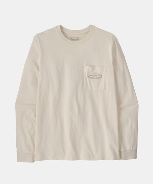 URBAN RESEARCH DOORS（アーバンリサーチドアーズ）の「patagonia　OVAL LOGO POCKET LONG-SLEEVE T-SHIRTS（Tシャツ/カットソー・メンズ・UDNL/INBK/CVGR・M/L/XL）」の5枚目の写真
