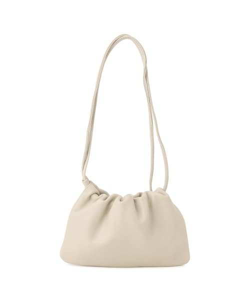 ADAM ET ROPE'（アダムエロペ）の「【NOTHING WRITTEN（ナッシングリトゥン）】NELLA STRAP MINI BAG（ハンドバッグ・レディース・ブラック/ベージュ系・F）」の6枚目の写真