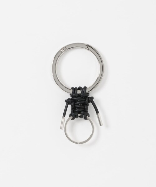 URBAN RESEARCH（アーバンリサーチ）の「ITTI　CRISTY KNOTMAN RING（キーホルダー・メンズ・BLACK/TAUPE・One）」の5枚目の写真