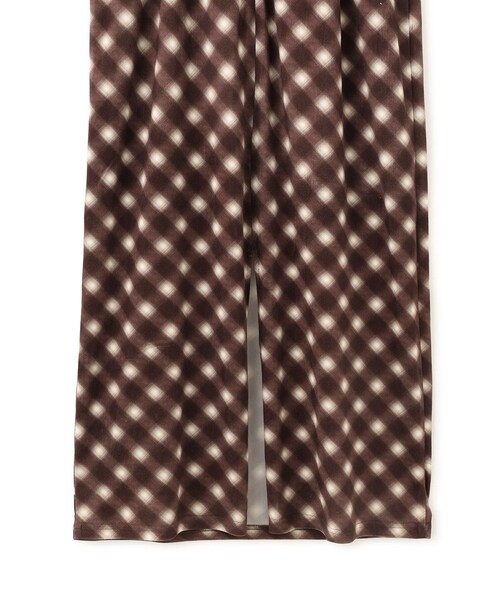 VIS(ビス)の「【MARY QUANT×VIS】チェックベロアドレープキャミワンピース(ワンピース・レディース・ブラック/ブラウン系・F)」の20枚目の写真