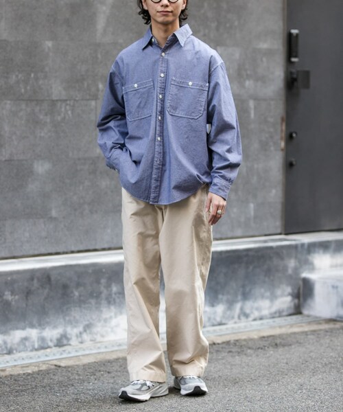 URBAN RESEARCH DOORS(アーバンリサーチドアーズ)の「FORK&SPOON PEダックペインターパンツ(その他パンツ・メンズ・NAVY/IVORY・4/5)」の13枚目の写真