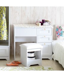 nissen | ２種類の取っ手が選べる使いやすいデスクドレッサー(家具)