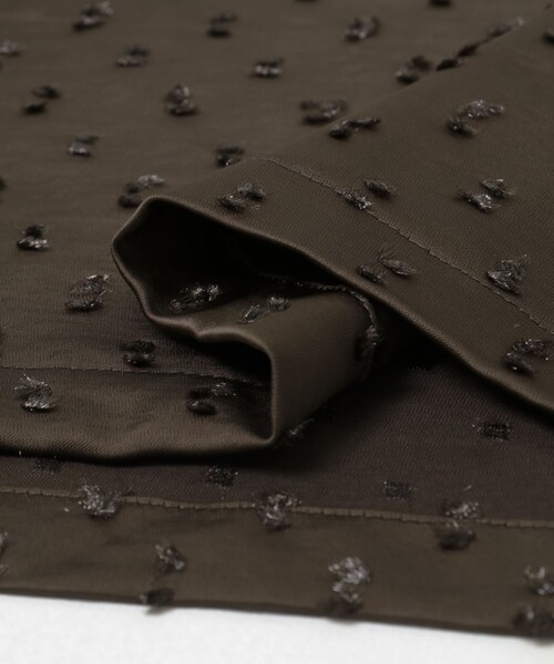URBAN RESEARCH DOORS(アーバンリサーチドアーズ)の「mizuiro-ind SATIN JQ CULOTTE PANTS(その他パンツ・レディース・BLACK/BROWN・One)」の10枚目の写真