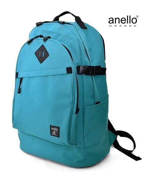 nissen（ニッセン）の「anelloGRANDE（アネログランデ）はっ水10ポケット大容量リュック（A4対応）（ニッセン限定色有）（バックパック/リュック・メンズ・ブラック/【廃番色】グレー/【廃番色】ネイビー/【廃番色】レッド/【廃番色】ターコイズブルー/ベージュ/ピンク/ホワイト(ニッセン限定色)/ミントグリーン(ニッセン限定色)・Y）」の7枚目の写真