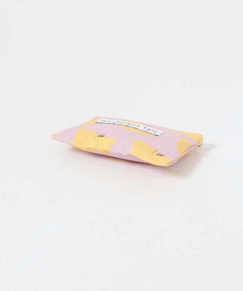 URBAN RESEARCH(アーバンリサーチ)の「WARMGREYTAIL FLATPOUCH-YEL/PNK S(ポーチ・メンズ・YEL/PNK・-)」の5枚目の写真