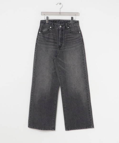 URBAN RESEARCH（アーバンリサーチ）の「ワイドストレートデニムパンツ（デニムパンツ・レディース・BLACK/LT BLUE・36/38/40）」の8枚目の写真