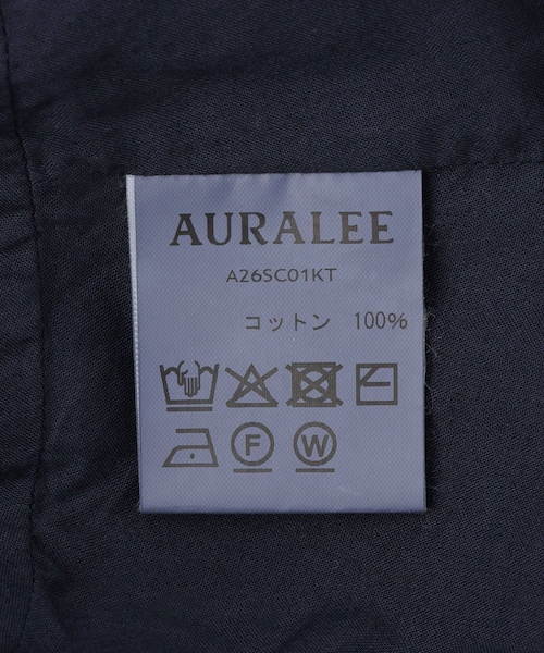 ADAM ET ROPE'（アダムエロペ）の「【AURALEE(オーラリー)】GARMENT-DYED FINX CHINO BUCKET HAT MADE BY KIJIMA TAKAYUKI（ハット・レディース・ホワイト/キナリ/ネイビー・F）」の11枚目の写真