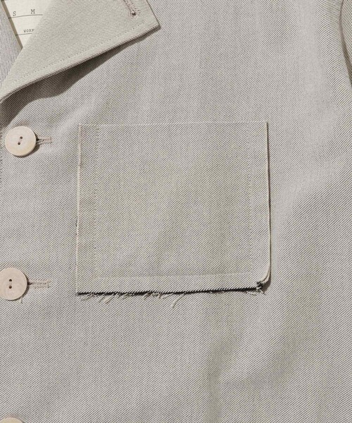 ADAM ET ROPE'（アダムエロペ）の「【Toogood/トゥーグッド】THE MAGICIAN JACKET（その他アウター・メンズ・ライトグレー・L/M）」の9枚目の写真