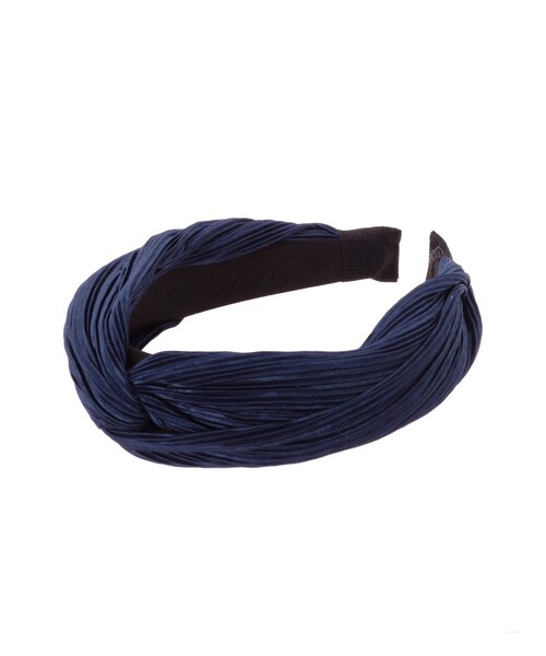 dazzlin（ダズリン）の「サテンプリーツカチューシャ（カチューシャ・レディース・ピンク/ブラウン/ネイビー・F）」の19枚目の写真