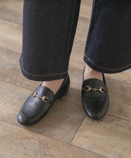 ITEMS URBANRESEARCH（アイテムズ アーバンリサーチ）の「ビットローファー（ローファー・レディース・BRN/BLK・S/M/L）」の10枚目の写真