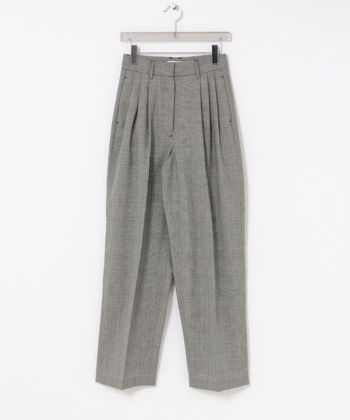 URBAN RESEARCH（アーバンリサーチ）の「new basic　HIGH TWIST WOOL PANTS（その他パンツ・レディース・CHECK/BLACK・36/38/40）」の15枚目の写真