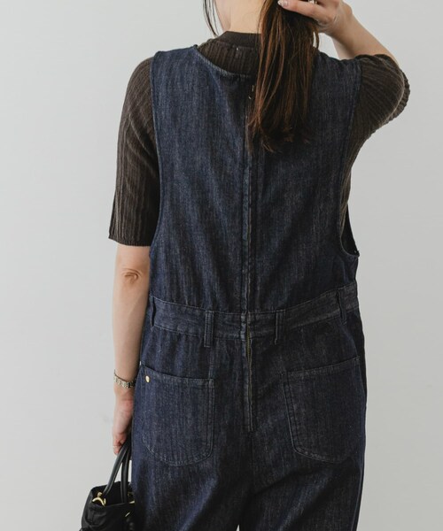 URBAN RESEARCH ROSSO（アーバンリサーチロッソ）の「F by ROSSO　デニムリボンオールインワン（サロペット/オーバーオール・レディース・INDIGO・36/38）」の8枚目の写真