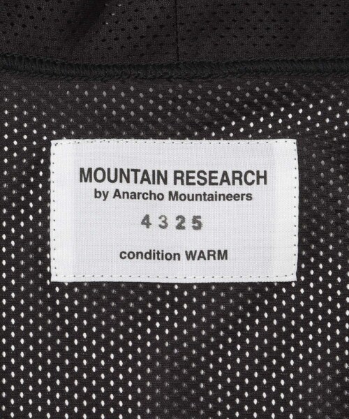 EKAL(エカル)の「mountain research Mesh Kurt(カーディガン/ボレロ・メンズ・Blue/Black・M/L)」の8枚目の写真