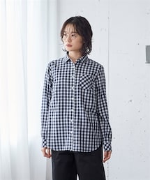 nissen | 綿１００％柔らかオックスフォードシャツ(シャツ/ブラウス)