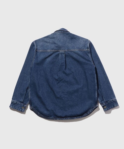 ADAM ET ROPE'（アダムエロペ）の「【STUDIO NICHOLSON/スタジオニコルソン】SAXON REGEB DENIM SHBL（デニムジャケット・メンズ・ブルー系・M/S）」の14枚目の写真