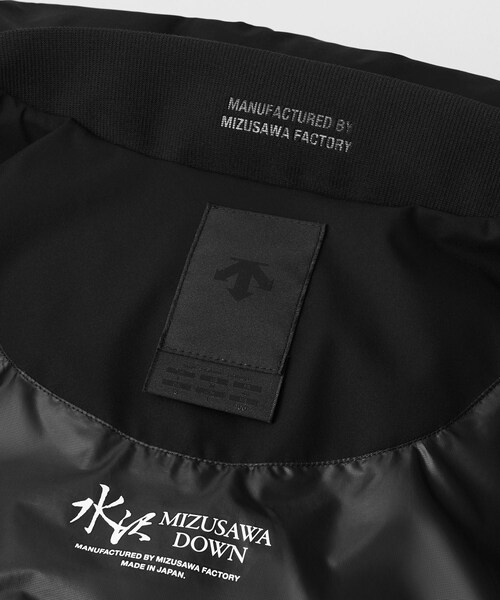 ADAM ET ROPE'(アダムエロペ)の「【DESCENTE ALLTERRAIN/デサント オルテライン】MIZUSAWA DOWN JACKET ANCHOR(ダウンジャケット/コート・メンズ・ブラック・L/XL/XXL)」の9枚目の写真