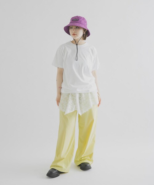 THE GOODLAND MARKET（ザグッドランドマーケット）の「ザ グッドランド マーケット　THE GOODLAND TEE-flower（Tシャツ/カットソー・メンズ・WHITE/BLUE/GREEN/PINK・S/M/L）」の9枚目の写真