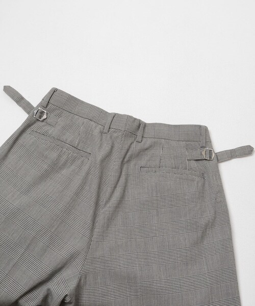 URBAN RESEARCH（アーバンリサーチ）の「new basic　HIGH TWIST WOOL TROUSER（その他パンツ・メンズ・BLACK/CHECK・M/L/XL）」の15枚目の写真