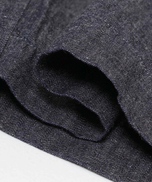 URBAN RESEARCH（アーバンリサーチ）の「Cale　コットンリネンラミーデニムパンツ（デニムパンツ・メンズ・ネイビー・3/4）」の12枚目の写真