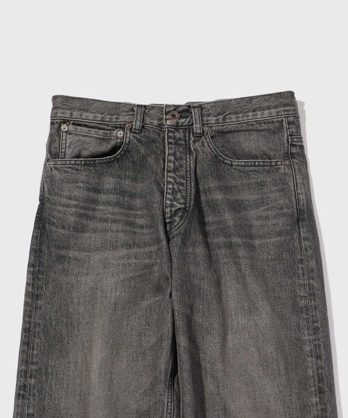 ADAM ET ROPE'(アダムエロペ)の「【DAIRIKU/ダイリク】Straight Vintage Denim Pants(デニムパンツ・メンズ・ブラック・L/M/S)」の5枚目の写真