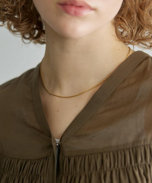 URBAN RESEARCH（アーバンリサーチ）の「decor『デコール』　1色のチェーンネックレス スパイク（ネックレス・レディース・GOLD/SILVER・-）」の15枚目の写真