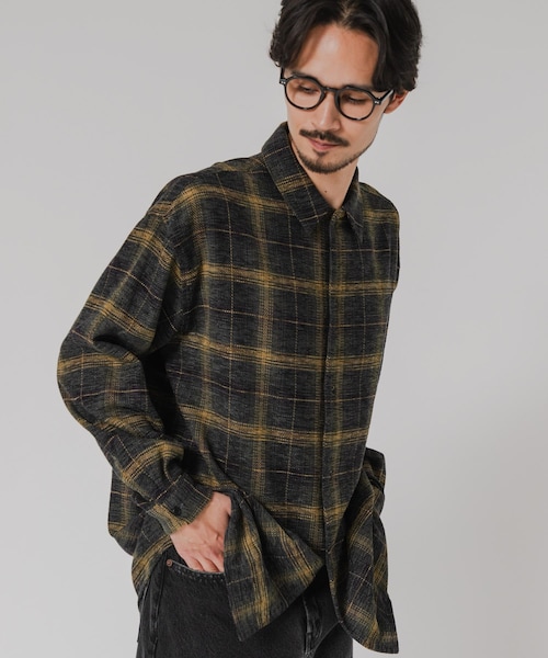 URBAN RESEARCH（アーバンリサーチ）の「モールクラシックシャツ（シャツ/ブラウス・メンズ・NAVY/BLACK/L.CHECK/D.CHECK・M/L）」の3枚目の写真