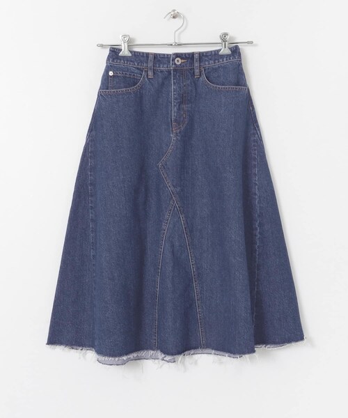 URBAN RESEARCH Sonny Label（アーバンリサーチサニーレーベル）の「リメイク風フレアデニムスカート（デニムスカート・レディース・インディゴ/ライトインディゴ・36/38）」の8枚目の写真