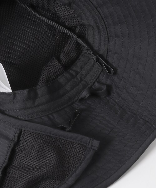 EKAL（エカル）の「Pertex ハット（ハット・メンズ・ブラック/グレー・One）」の8枚目の写真