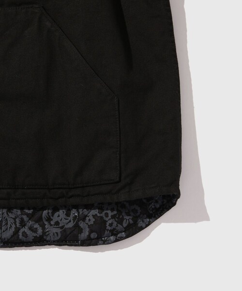 ADAM ET ROPE'（アダムエロペ）の「【NOMA RHYTHM TEXTILE/ノーマリズム テキスタイル】Reversible Work Vest（ベスト・メンズ・ブラック・3）」の7枚目の写真