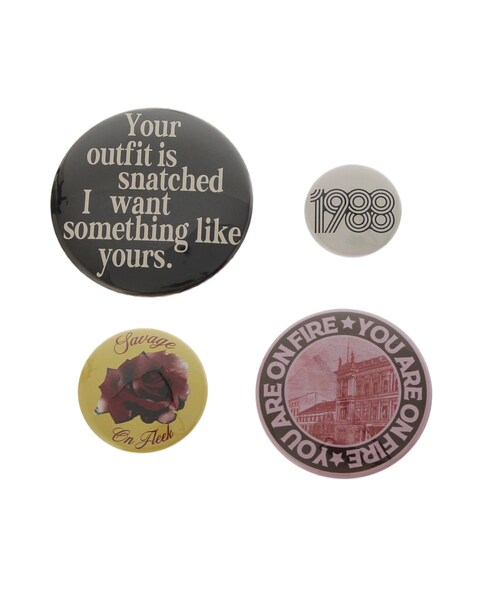 jouetie（ジュエティ）の「缶バッチSET（その他雑貨・レディース・ホワイト/ブラック/グリーン・F）」の10枚目の写真