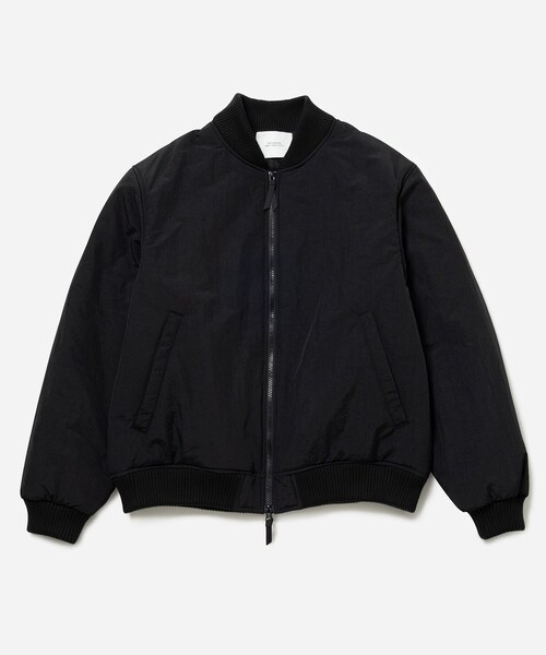 Saturdays NYC（サタデーズ ニューヨークシティ ）の「PADDED ZIP BLOUSON（ブルゾン・レディース・ブラック/ベージュ・XL/XS/XXL）」の13枚目の写真